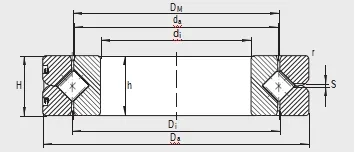 交叉滾子軸承設(shè)計方案圖