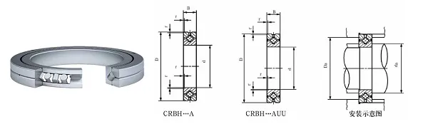 CRBH系列交叉滾子精密軸承